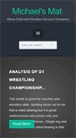 Mobile Screenshot of michaelsmat.com